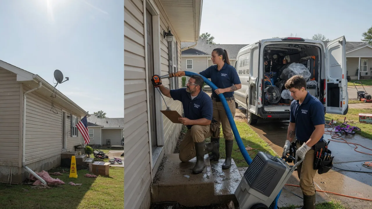Ceiling Water Damage Restoration in Lead Hill, AR near me